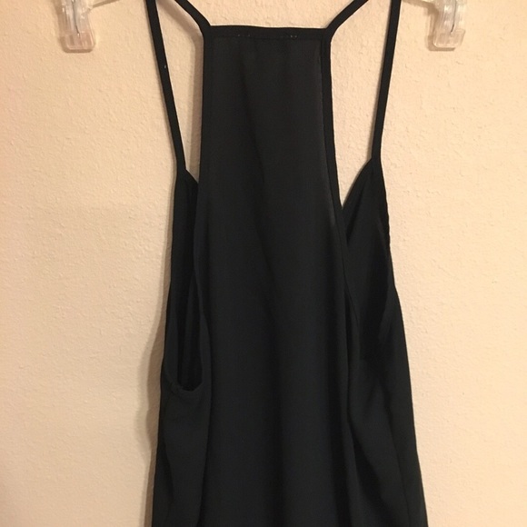 BLACK, RACER-BACK TANK - Picture 3 of 3